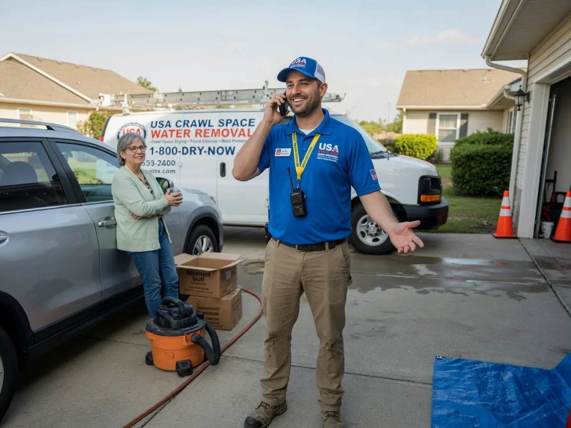 Crawl Space Water Removal New Washington, OH FAQs